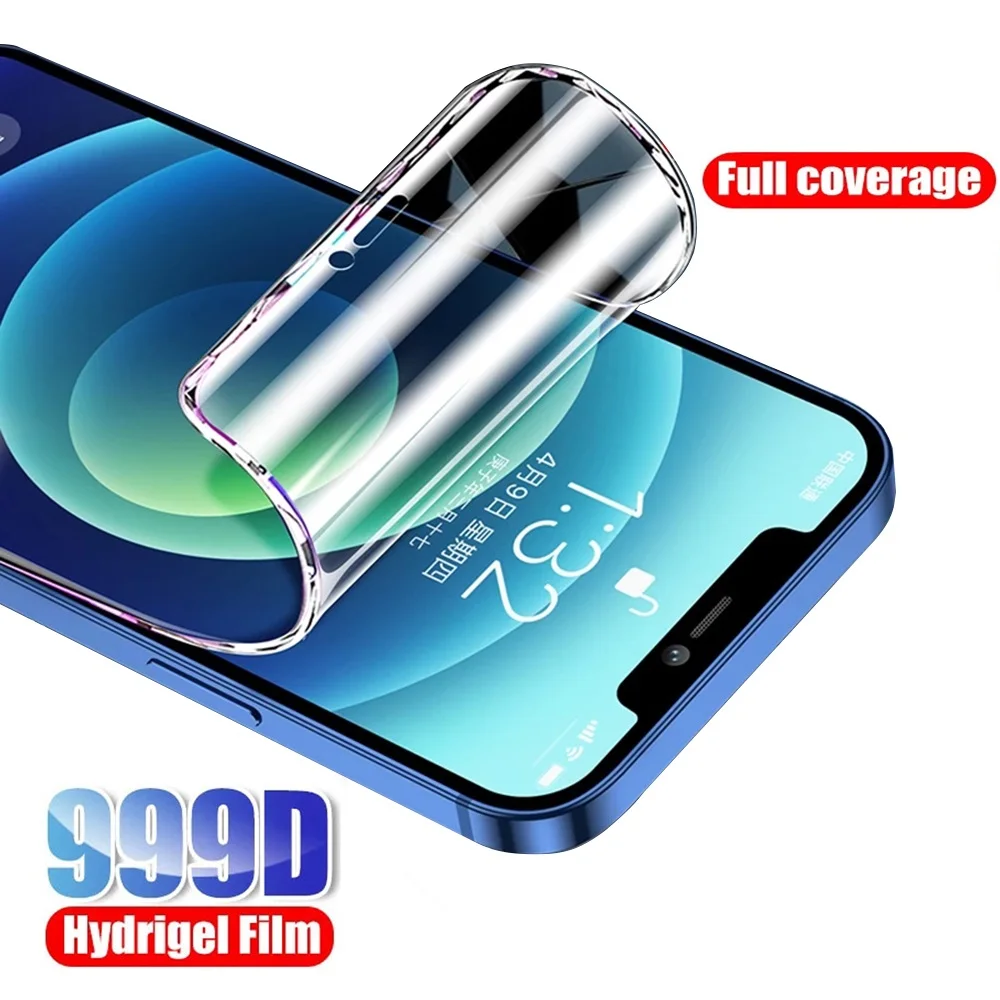 Full Cover Hydrogel Film For LG G8 ThinQ LMG820QM7, LM-G820UMB, LMG820UM0, LMG820UM1, LMG820UM2, LM-G820N, LM-G820,LM-G850 Film