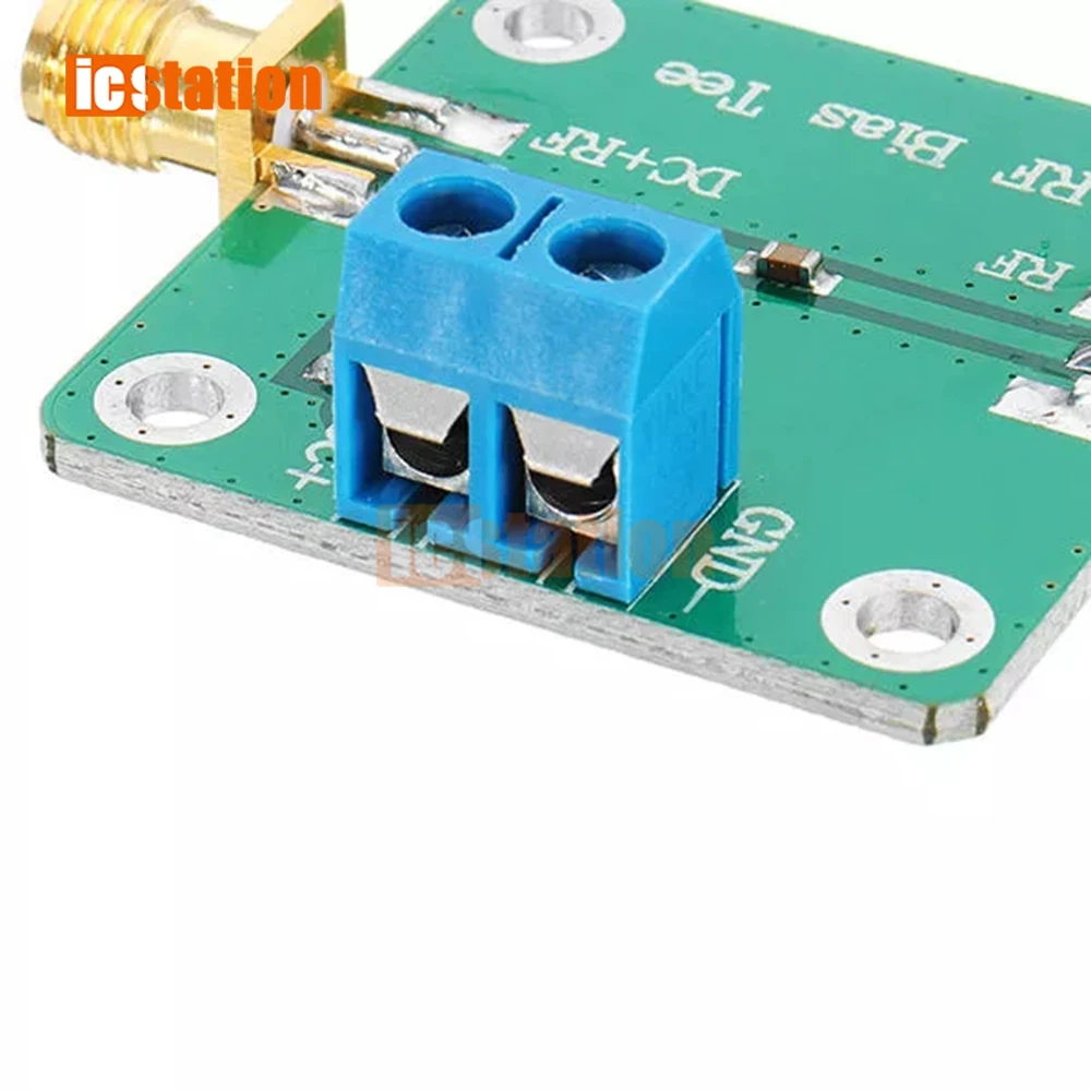 RF Bias Tee Wideband DC Blocker 10-6000MHz 6GHz for HAM Radio RTL SDR LNA Low Noise Amplifier