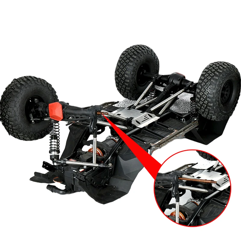 KYX Racing Hardened Steel AR90 محور محرك رمح مجموعة ترقيات خلفية أجزاء ترقيات ل 1/6 RC الزاحف سيارة محوري SCX6 AXI05000