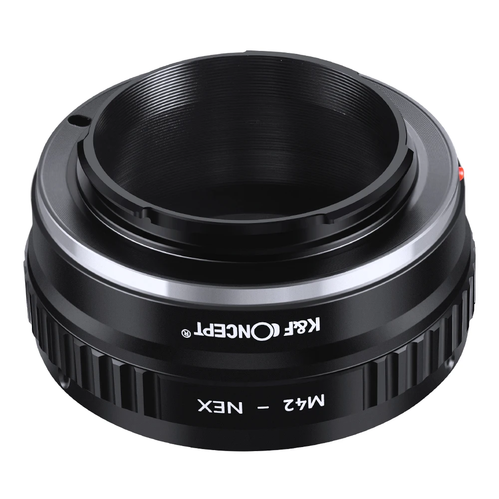 K&F CONCEPT M42-NEX for M42 Lens to NEX Pro E Mount Adapter Ring For M42 Screw Mount Lens to for Sony NEX E Mount Camera