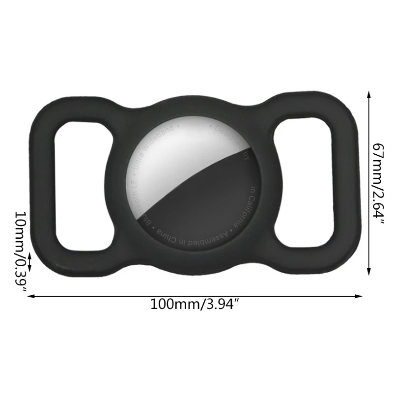 에어태그 보호 케이스, 에어태그 홀더 보호 케이스, 애완견, 고양이 목걸이 및 어린이 학교 가방, 분실 방지