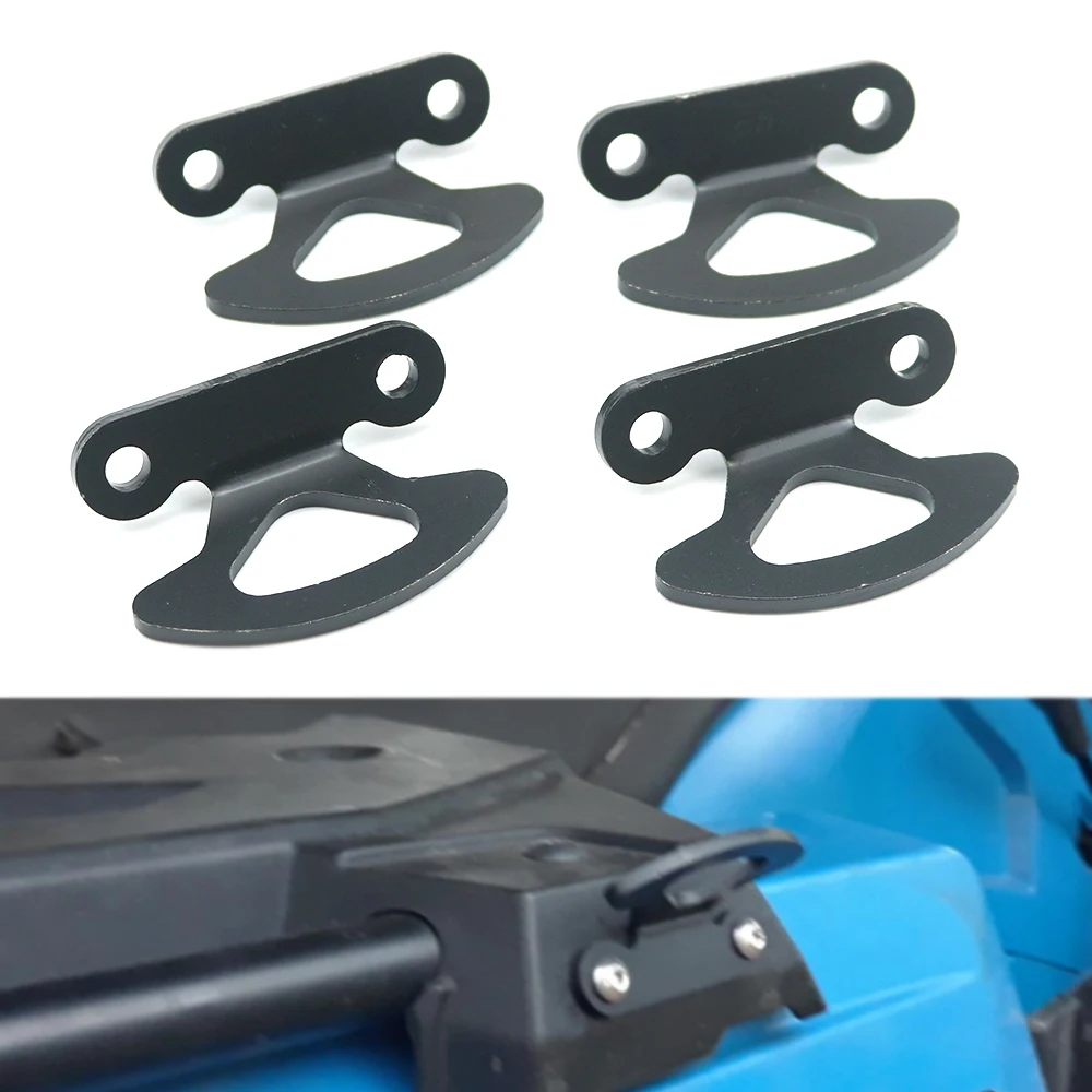 

4 Pcs/Kit Black Tie Imbottiture Ganci, Letto Interno Hook Kit, auto in metallo Explorer Sport Per Ford F150 2000-2017