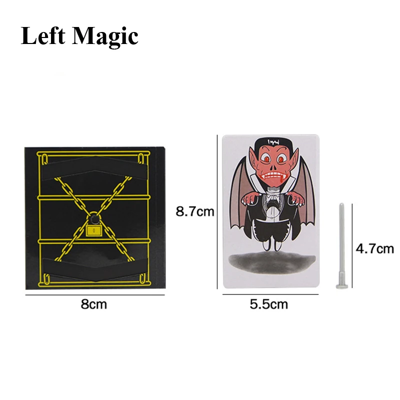 Card Escape Magic Tricks Wonderful Escape Board Magic Props Close-Up Street Stage Magic Props Illusions Gimmick