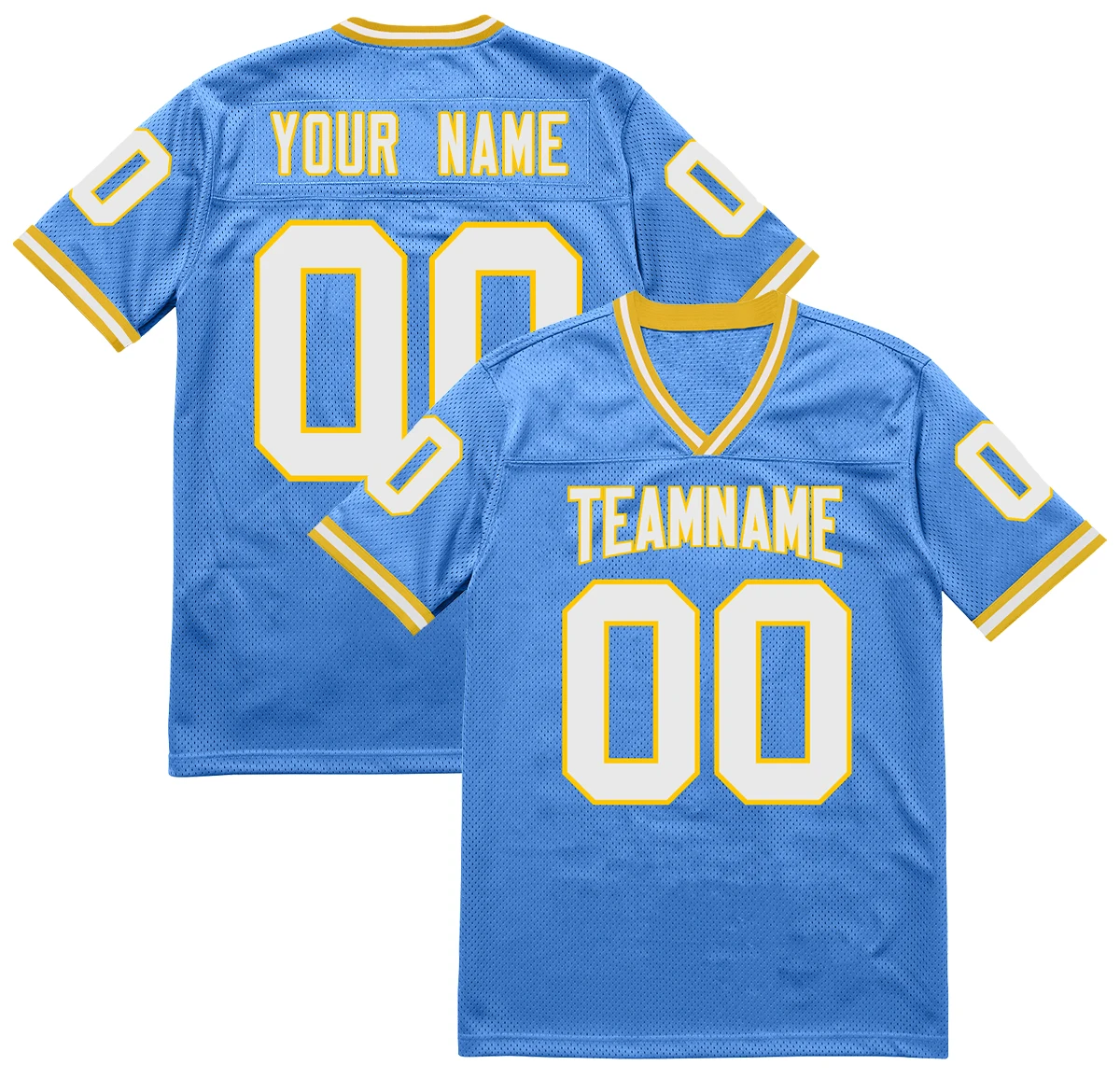 Embroidery Custom American Football Jersey Stitched Your Own Team Name Number Sewing Rugby Jersey Football Shirt for Men/Youth