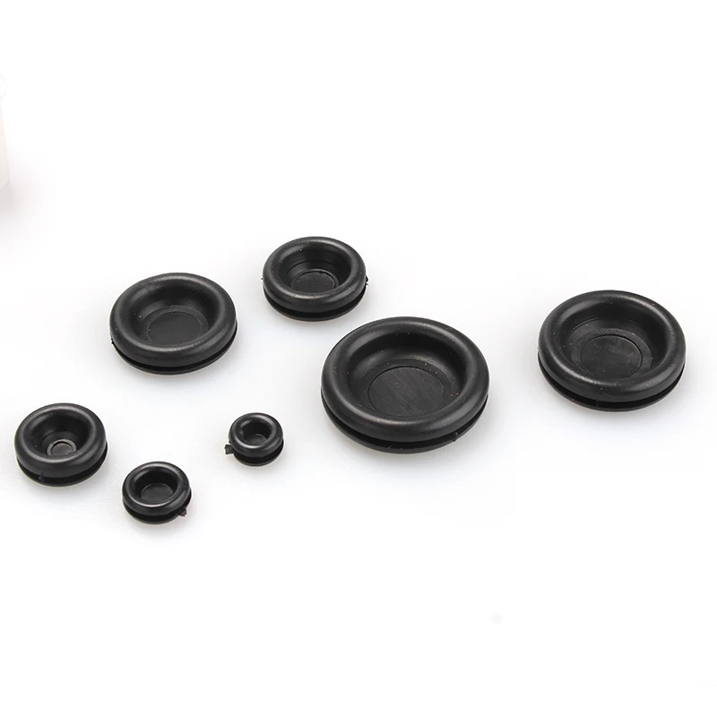 High Quality 170 Rubber Grommet Assortment Firewall Hole Plug Set Electrical Wire Gasket Kit