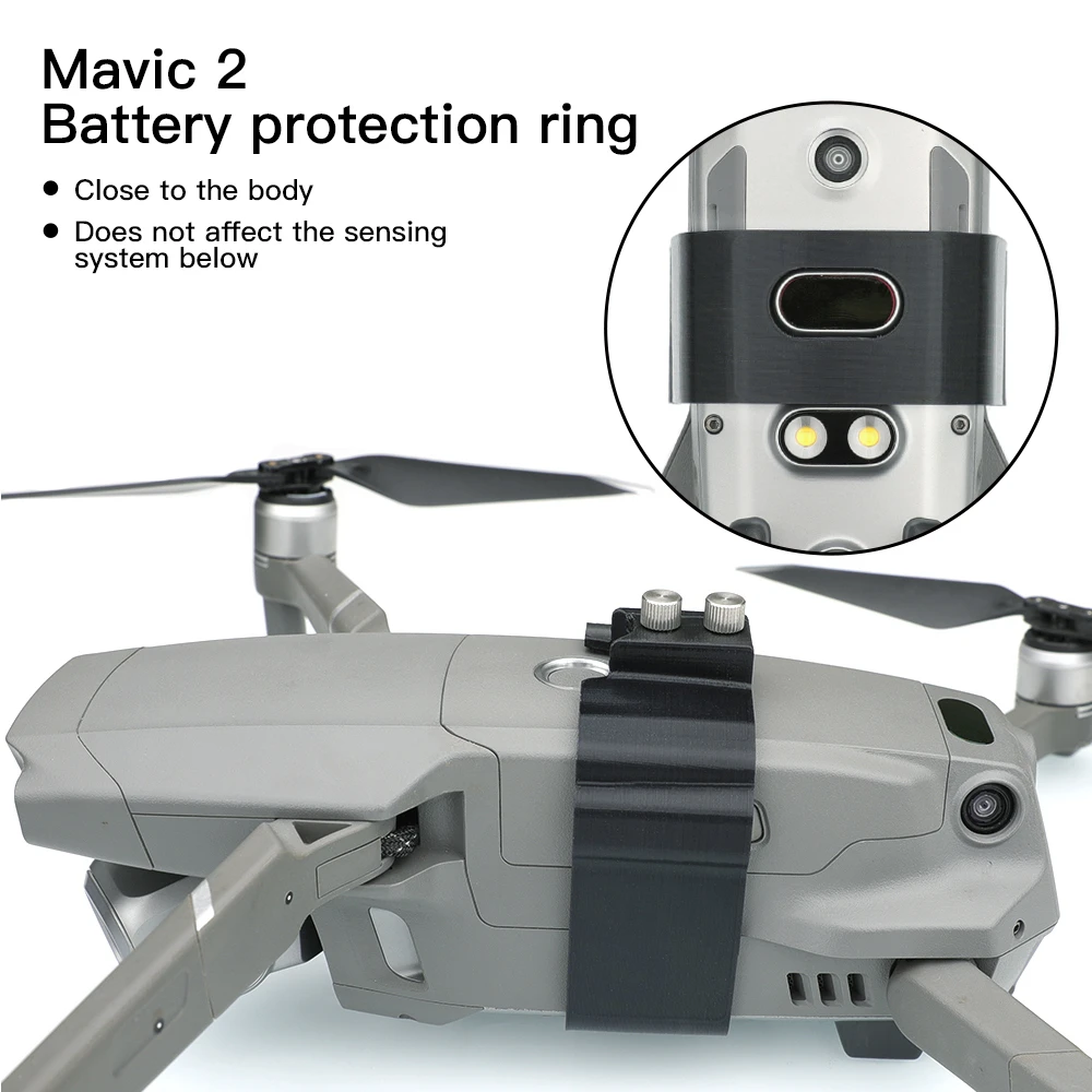 Klamra baterii do DJI Mavic 2 Pro / Zoom Drone części zamienne akcesoria akumulator do lotu Anti-loose Fixer uchwyt na klips do poślizgu