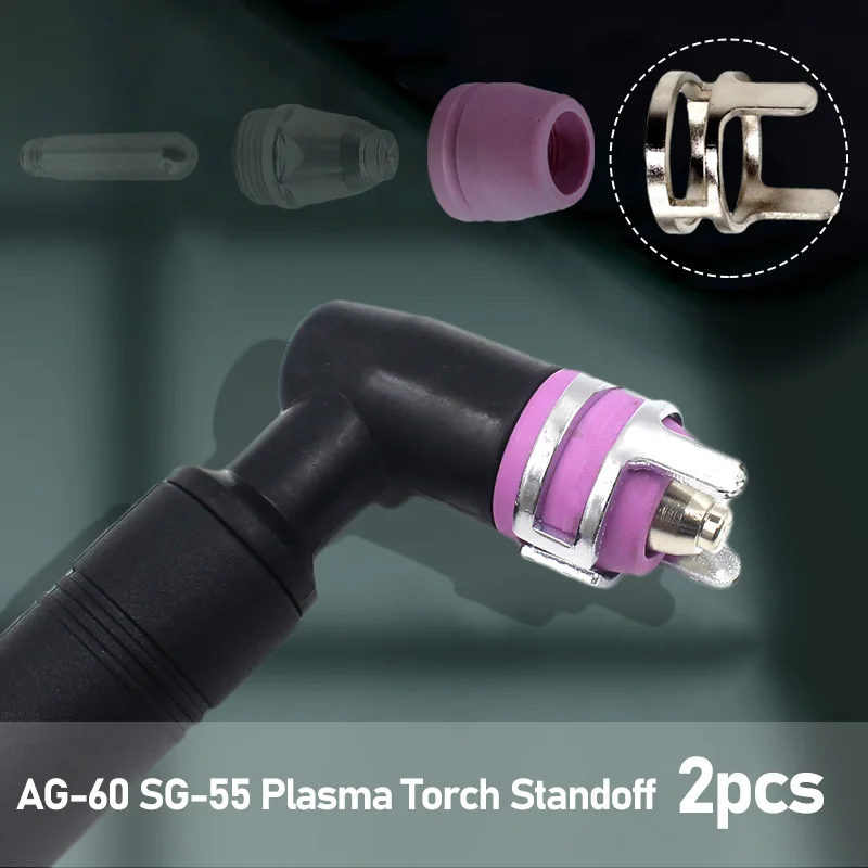 Guia de rolos para Plasma Cutter, Spacer Guiding, Tocha, Acessórios de soldagem, PK 2, AG60, SG-55, AG-60