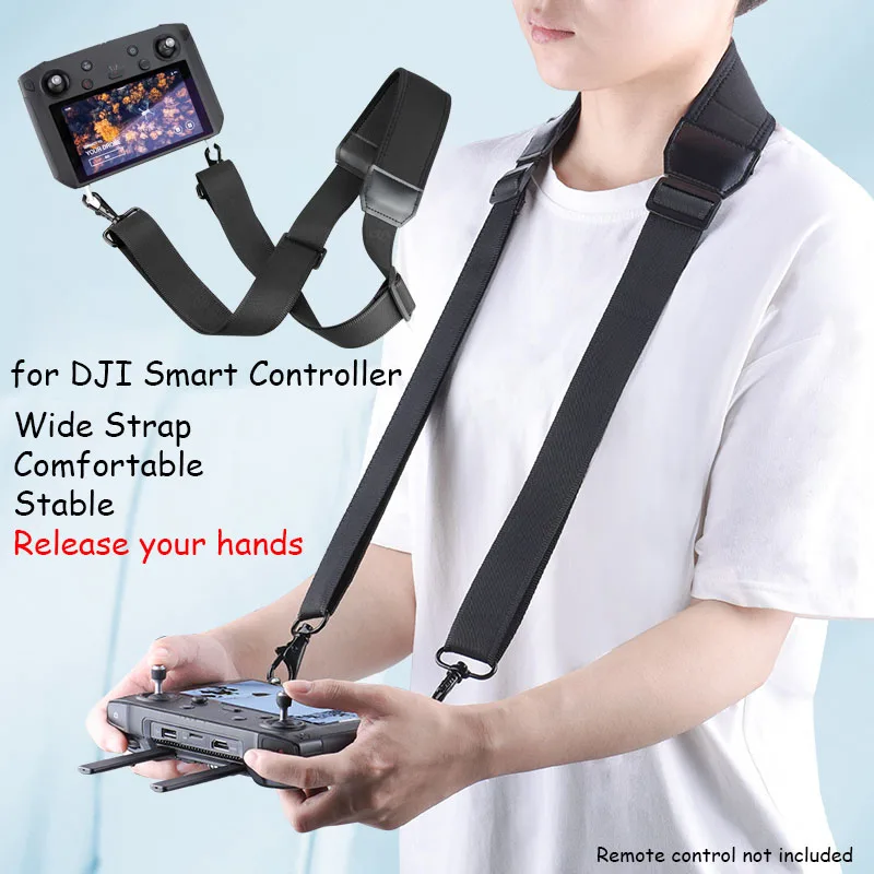 

for DJI Smart Controller Strap Hanging Rope Neck Lanyard Mavic 2 Pro Zoom Air2/2s Transmitter 5.5-inch Screen Buckle Anti lose