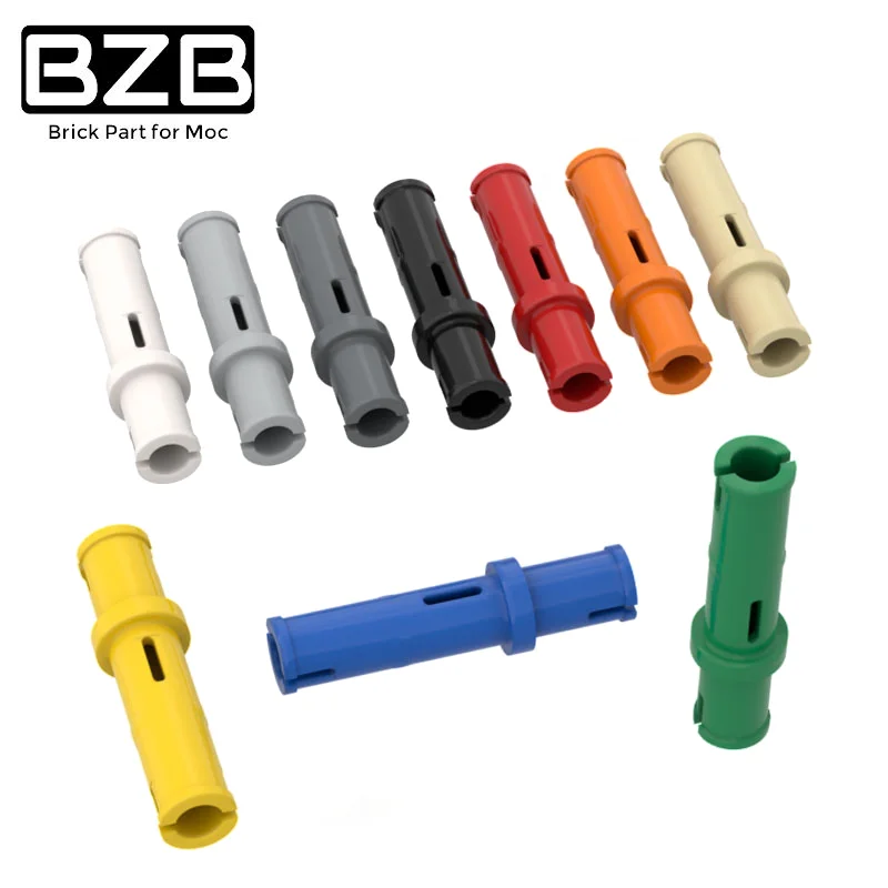 

BZB MOC 32556 Long Two-end Bolts Long 1X3 No Resistance Pin Creative Building Block Model Kids DIY High-tech Brick Part Toy Gift