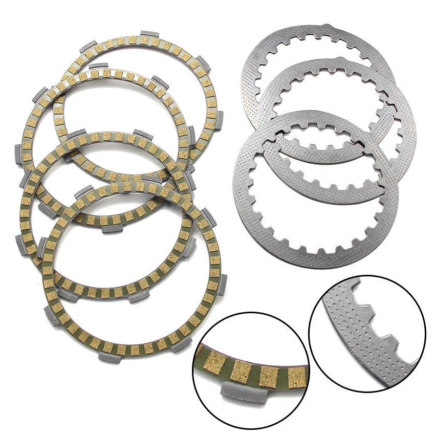 

Motorcycle Clutch Friction Disc Plate Kit For Yamaha DT50R DT50 4AD DT50LC RZ50 5FC DT80LC DT80 DT80 MXS LC1 TDR80 YZ80C RD80LC