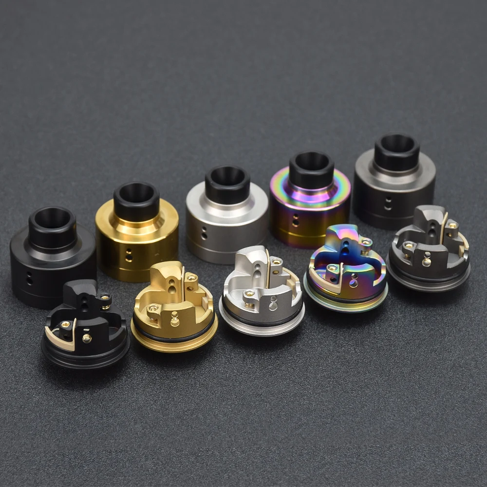 Coolvape Haku Venna RDA 22Mm Atomizer 304 SS MTL พร้อม Squonk BF PIN V2 Vape Vaporizer Rebuilding Single Coil E-Cigarette ถัง