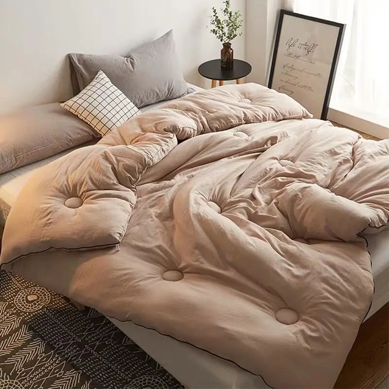 

winter comforter thicken quilted quilts home bedding comforter printed bedroom keep warm quilts autumn winter duvet with filling