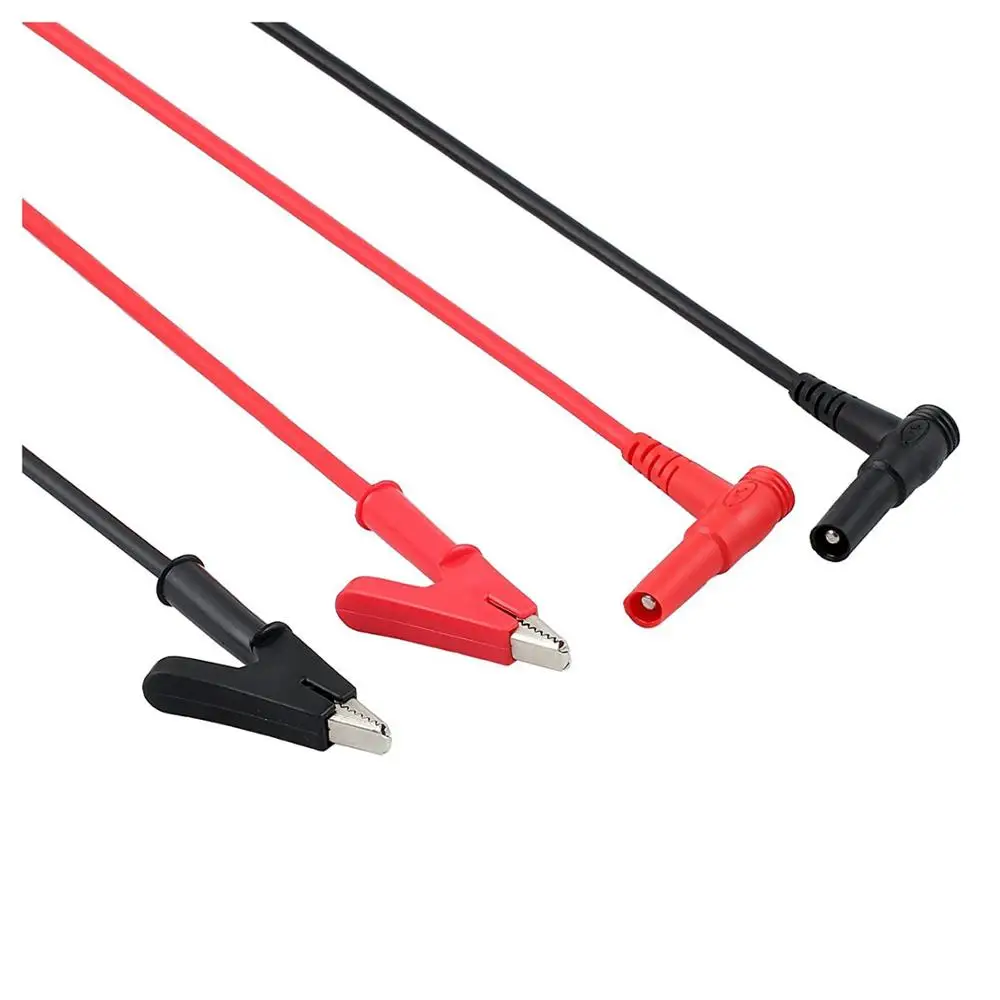 MAXRIENY Profession Multimeter probe test lead T1101 High quality crocodile clip test cable line tweezers Universal plug