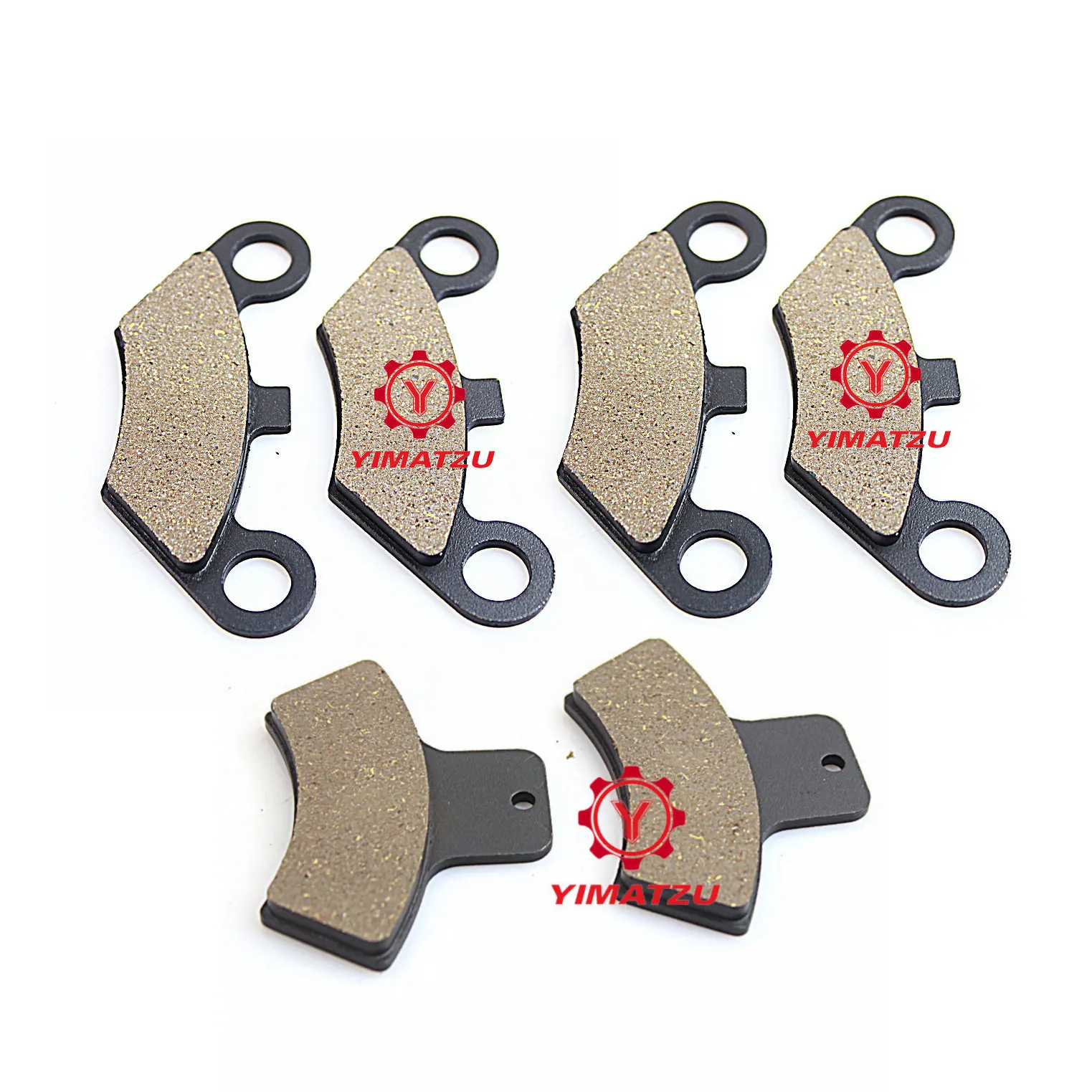 

YIMATZU ATV UTV Parts Front Rear Brake Pads for Polaris Sportsman 500 4x4 09-15 Sportsman XP/850 XP 1000 2013