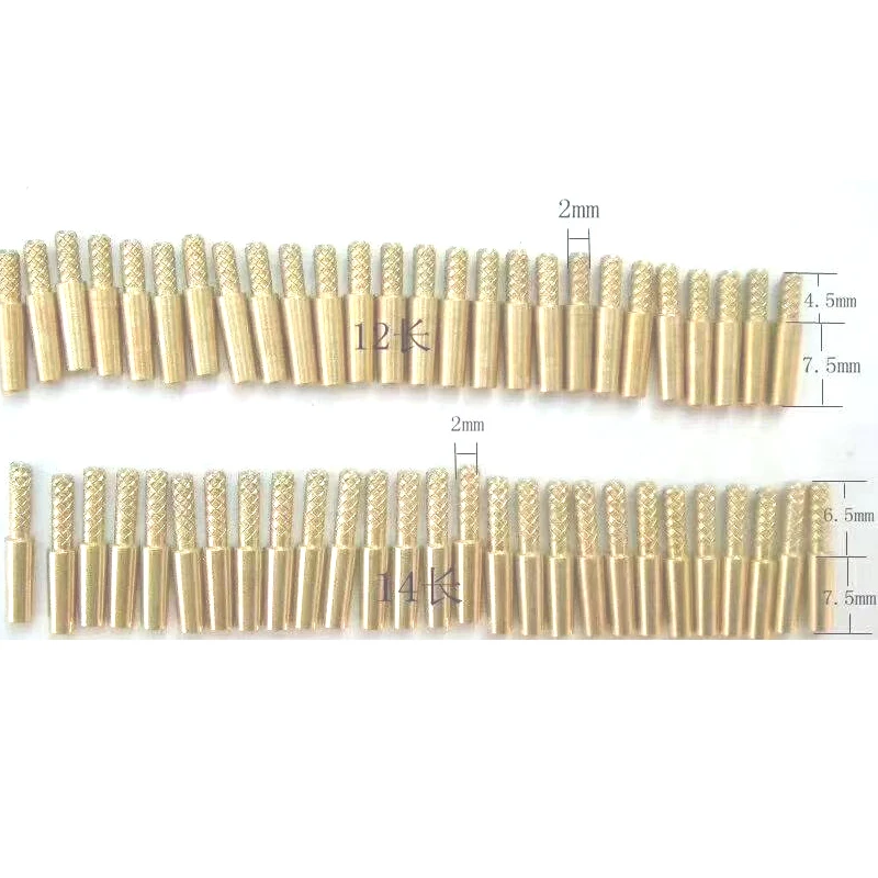 1000PCS Dental Lab Copper Pin Copper Nail Used On Pindex Plastic Board Pin Diamter 3MM Carbide Drill For Pin