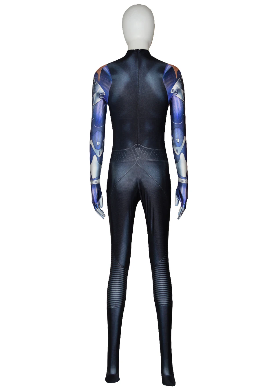 Alita donna Costume Cosplay stampa 3D Spandex Costume donna tuta Costume di Halloween Zentai tuta donna tuta