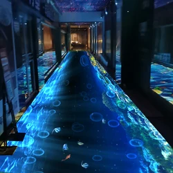 Meeslepende Games 3D Interactieve Vloer Projectie Systeem Software 28 Verschillende Hoge Resolutie Effecten Waterdicht Voor Kinderen Spelen