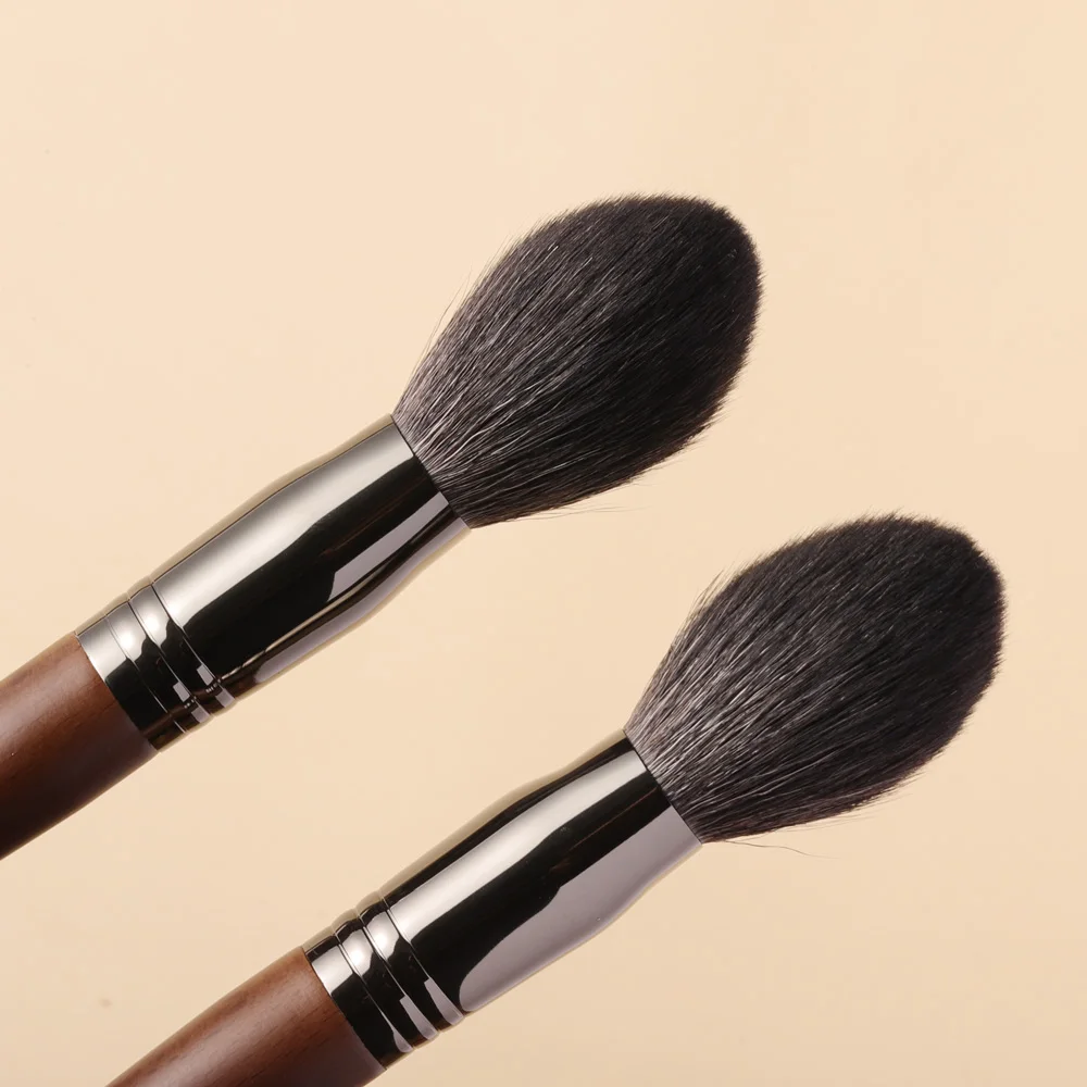 OVW 1PCS Geitenhaar Lange Steel Gezicht Make-Up Markeerstift Blending Brush Blush Brush Concealer Brush Beauty Tools Set