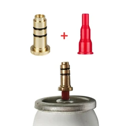 Brass Copper Gas Refill Head & Plastic Butane Nozzle Adapter For Dunhill Dress/Rollagas Lighter Reusable Inflatable Gas Tools