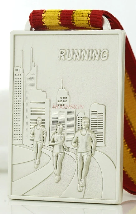 Marathon Medal Running Competition Track And Field Sports Medal City Orientation Event Event Commemorative Card 2021