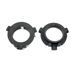 Suporte para lâmpada de led para conversão, base h7, adaptador, clipes fixadores para hyundai, veloster kia k3 k4 k5, sorento sportage (2 peças)