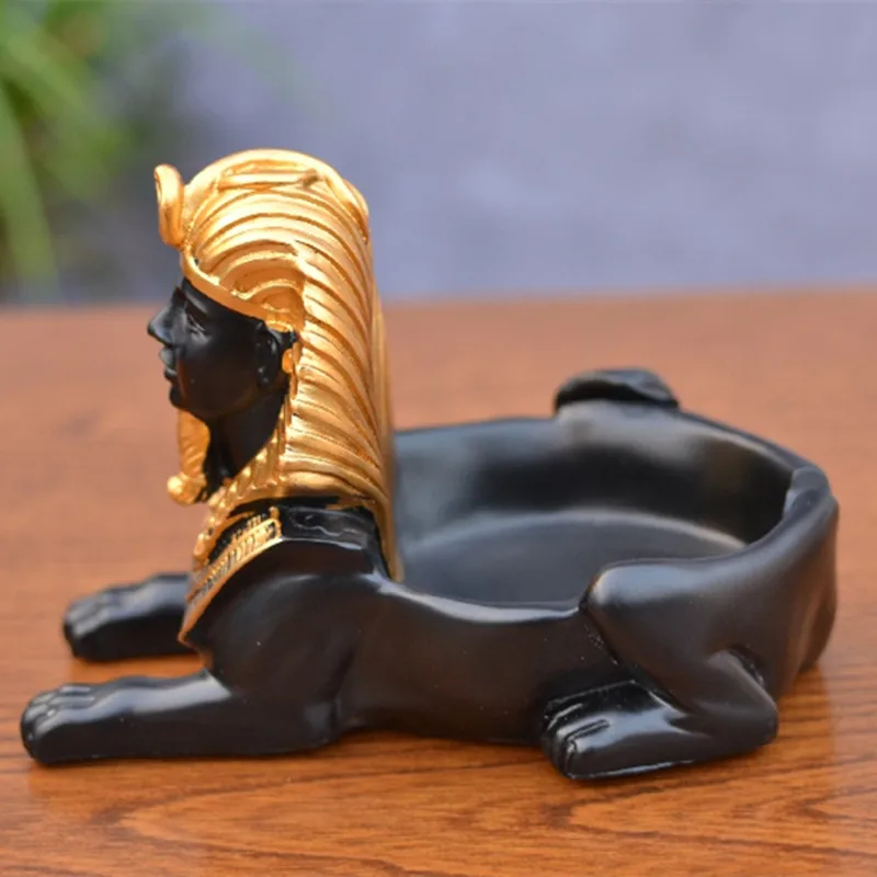 CREATIVE EGYPT BAST ANUBIS ASHTRAY FASHION OFFICE ASHTRAY ANCIENT ASHTRAY RESIN CRAFT HOME DECORATION SOUVENIRS GIFT R3707