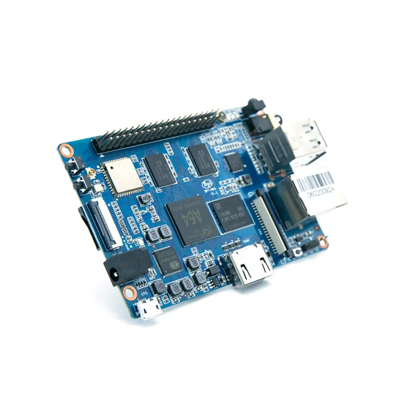 Electronic Components 64-bit Quad-core Small mini Single Board Computer BPI-M64 Banana Pi Board for Primary Programming