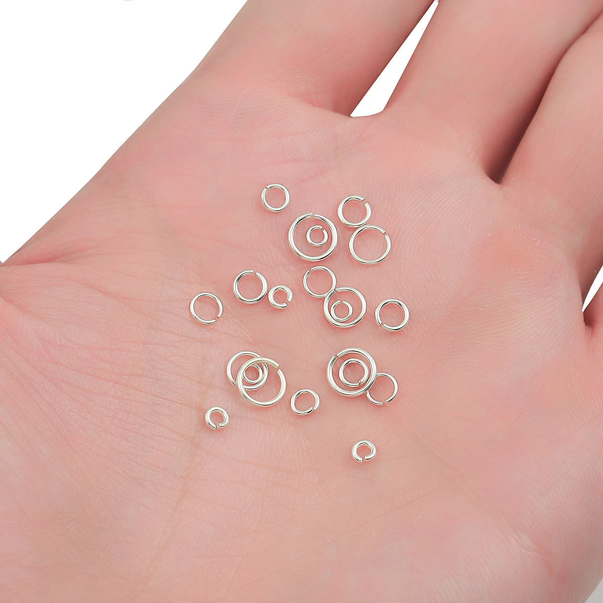 2.5/3/3.5/4/5/6mm 925 Silver Single Lap Open Jump Rings Connector For DIY Earring Jewelry Making Findings Accessorie Wholesale