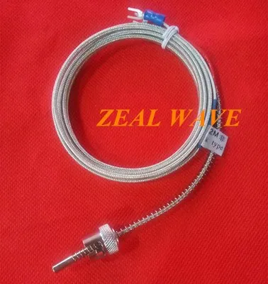 Haitian Injection Molding Machine Temperature Sensing Wire Type K Thermocouple Snap-in Insulation Temperature Sensing Wire M6