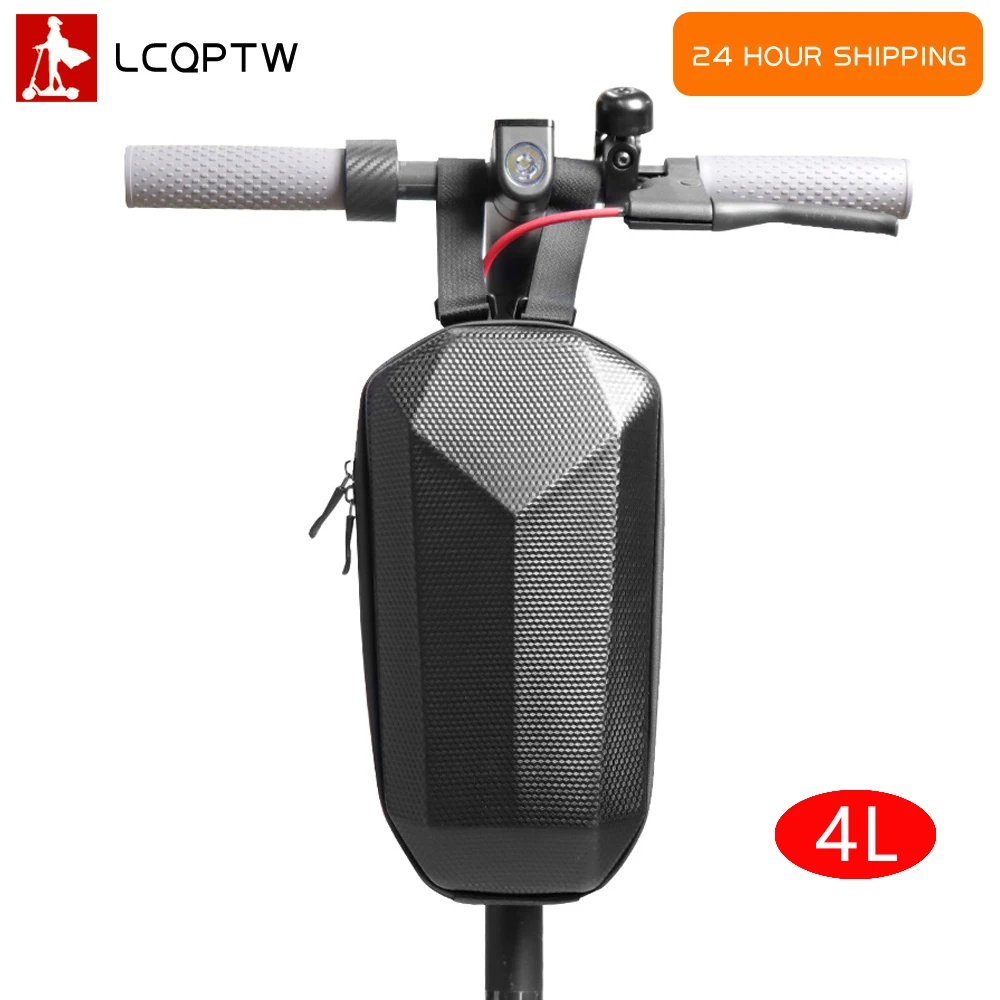 

4L Handle Bag FOR ALL Electric Scooter Bag Bike Handle Bar front Bag Folding Bicycle EVA Hard Case Balance Bags for xiaomi M365