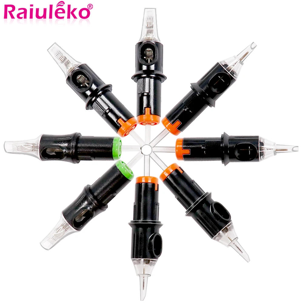 

10/5pcs Disposable Tattoo Cartridge Needles Sterilized Tattoo Needle RL/RS/RM/M1 For Cartridge Machines Grips Needle Tattoo Gun