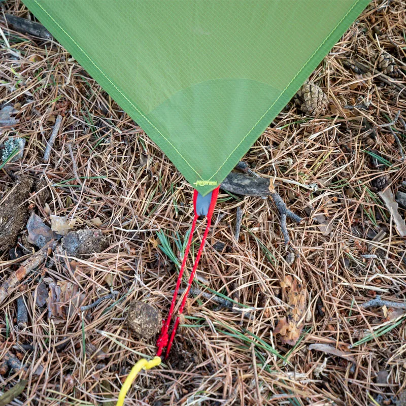 FLAME'S CREED Ultraleichte Plane, leicht, MINI, Sonnenschutz, Campingmatte, Zelt, Fußabdruck, 15D-Nylon, Silikon – Detail 4