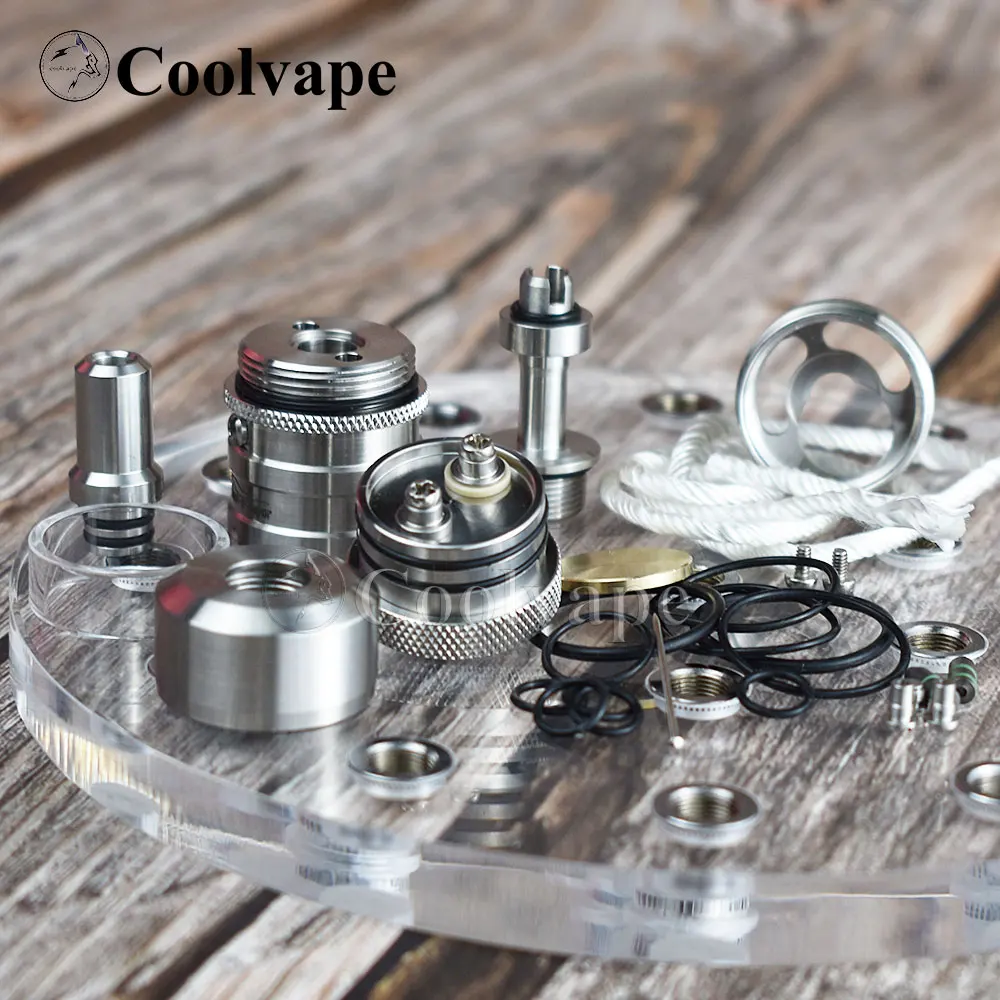 Coolvape Steamtuners Flash E Damp V4.5S Rta 23Mm Rta Fev V4.5 Rta Verstuiver 4.5Ml 316SS Rta Rebuildable Tank verstuiver