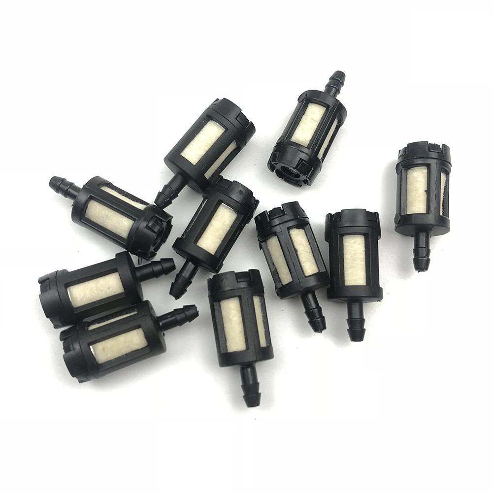 10Pcs Fuel Filter For ZAMA ZF-1 ZF1 for Stihl Poulan Husqvarna Chainsaw Trimmer Tool Parts