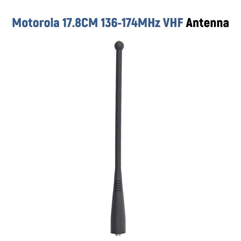 10PCS VHF 136-174MHz Replacement Antenna for Motorola Radio HT1000 GP900 MT2000 MTX8000 XTS 2500 Two Way Radios Antenna 17.5cm