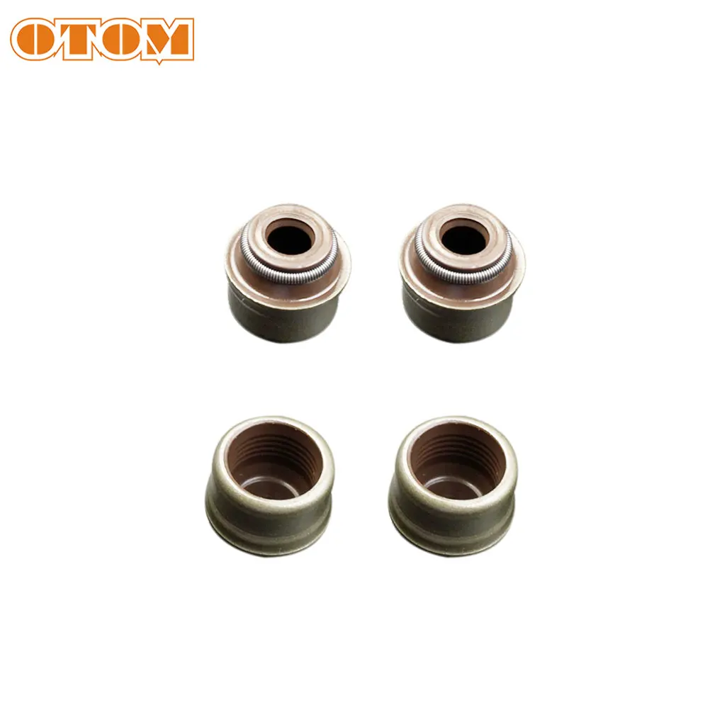 OTOM Motorcycle 4 Pieces/Set Valve Oil Seal For ZONGSHEN NC250 250cc 4 Strokes Engine Parts Motocross Pit Dirt Bike Accessories