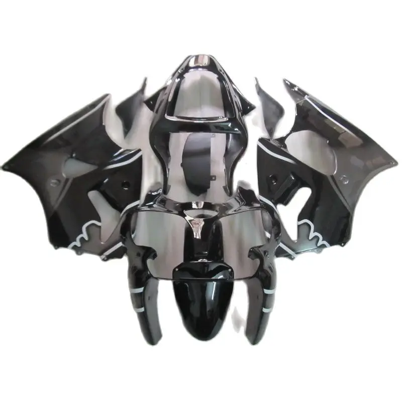 

New Arrival Injection Motorcycle for Kawasaki Ninja ZX6R fairing kit 2000 2001 2002 grey black fairing set ZX6R 00 01 02 WA23