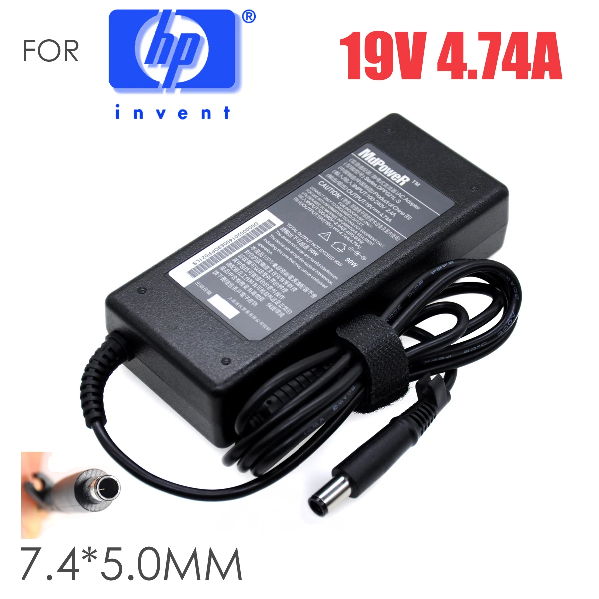 

FOR HP ProBook 430 G1/G2 450 G2 4411S dv6 CQ40 g4 6715s 6710s PPP012D-S /19.5V 4.62A laptop power supply AC adapter charger