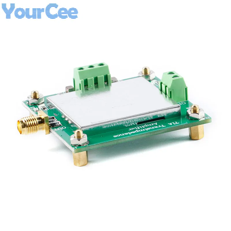 TLC2201 TIA Transimpedance Amplifier Module Weak Current Measurement Board IV Conversion Preamplifier Silicon Light Detection