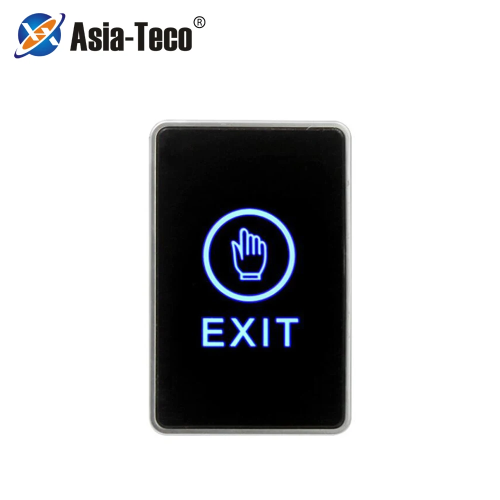 Push Touch Exit Button Door Eixt Release Button for access Control System for Home Security Protection With LED Indicator