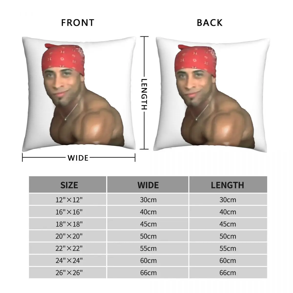 Ricardo Milos Meme Square Pillowcase Polyester Linen Velvet Printed Zip Decor Room Cushion Cover 45x45