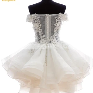 Bealegantom-Lilac Lilac Short Dresses of Ball, Party Dress, Sweetheart Flowers Organza, Graduation Dress, New, 2023 12 Main sales dress for graduation - №1