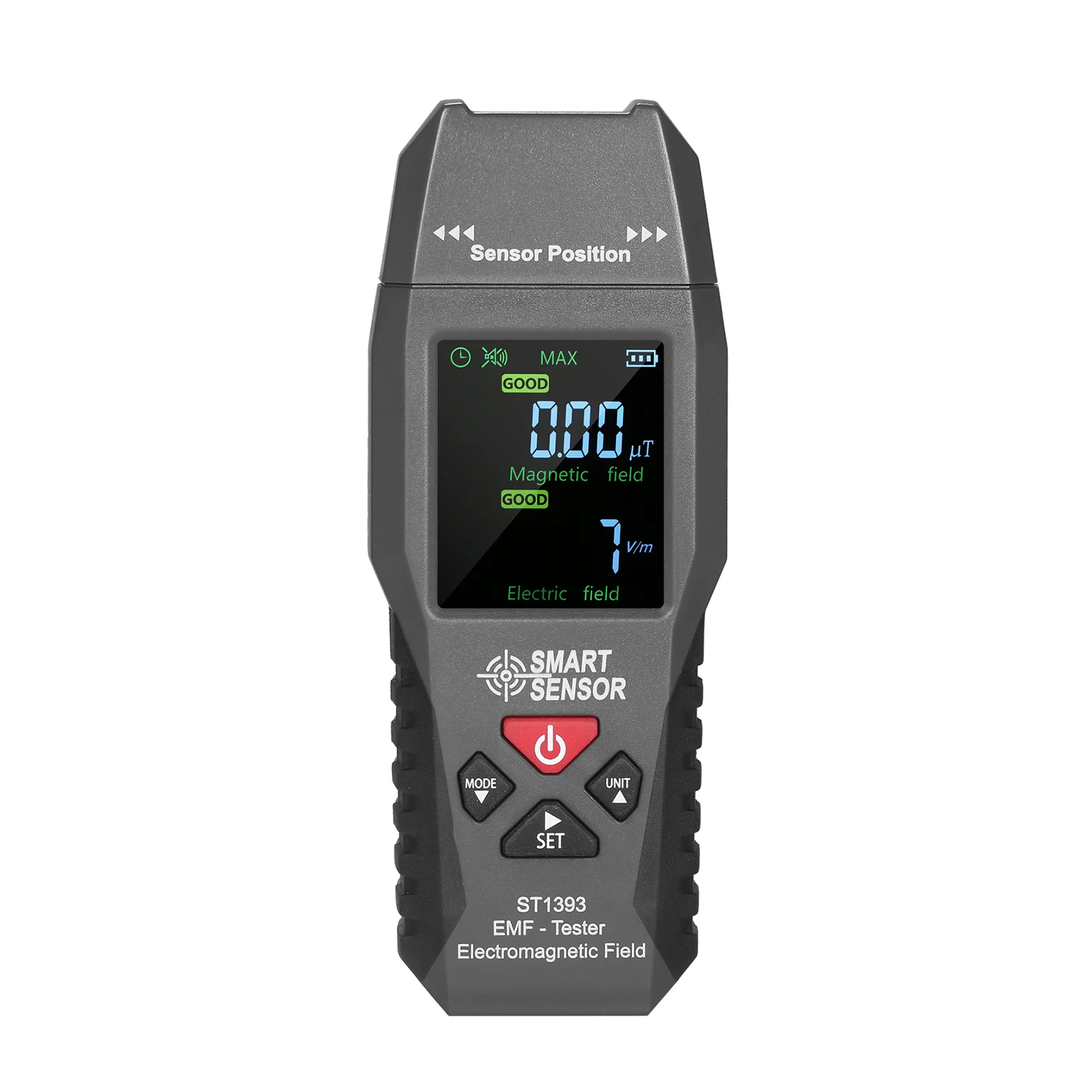 ST1393 EMF Meter Electromagnetic Field EMF Detector  Handheld Mini Digital LCD Electromagnetic Field Radiation Tester