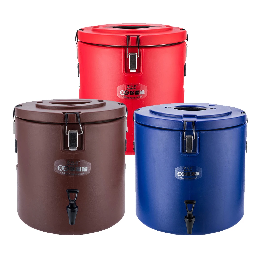 Stainless Steel Insulation Barrel Lunch Box Soup Pot Water Milk Tea Soy Container Heatnesss Preservation Family Ice Bucket