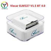 Viecar ELM327 V1.5 Bluetooth-Compatible 4.0 OBD2 Car Diagnostic Tool ELM 327 OBDII J1850 Cars Scanner for IOS Android Windows