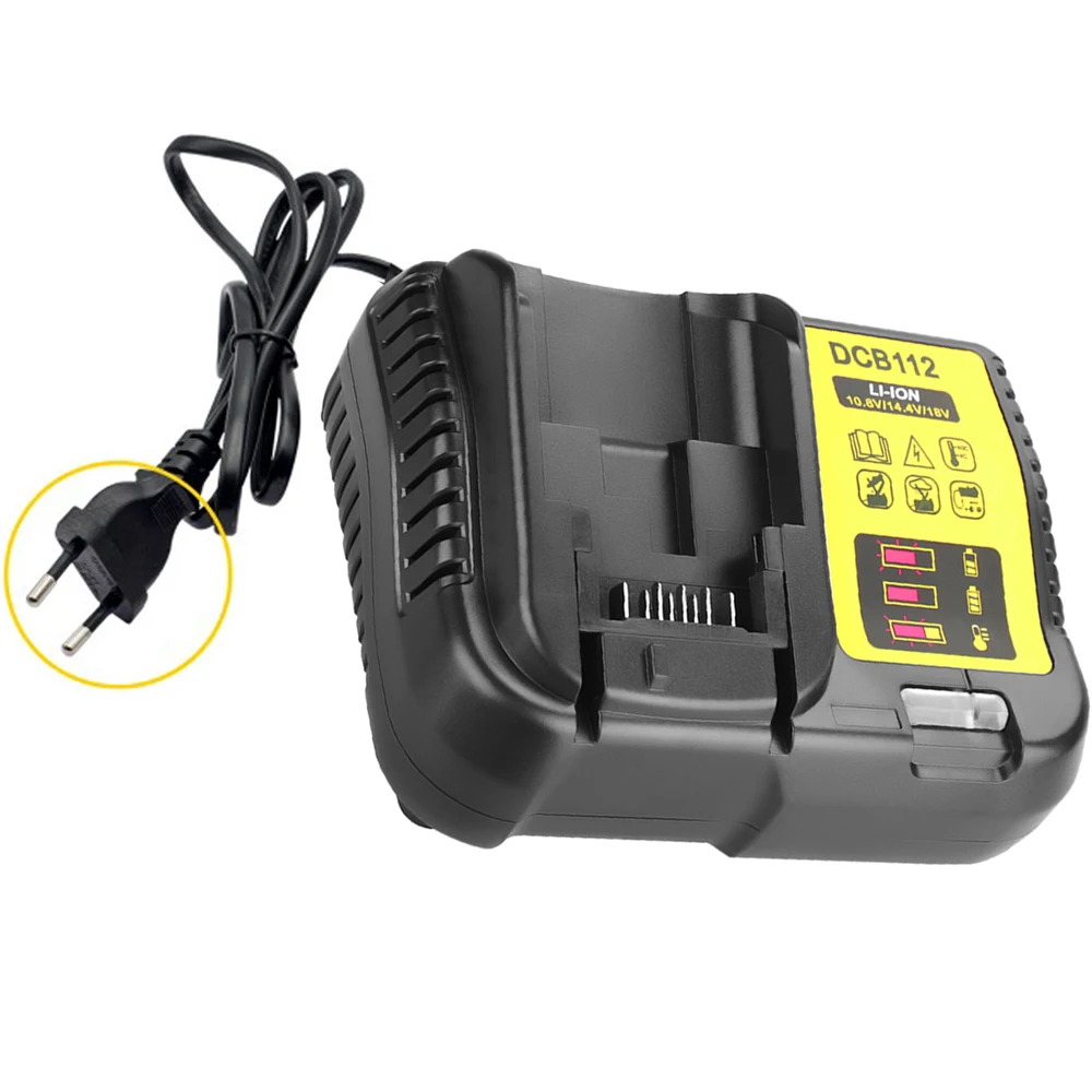 20V 3000mAh DCB200 Battery with Charger For DEWALT DCB203 DCB181 DCF880 DCB201-2 L50 Rechargeable Power Tool