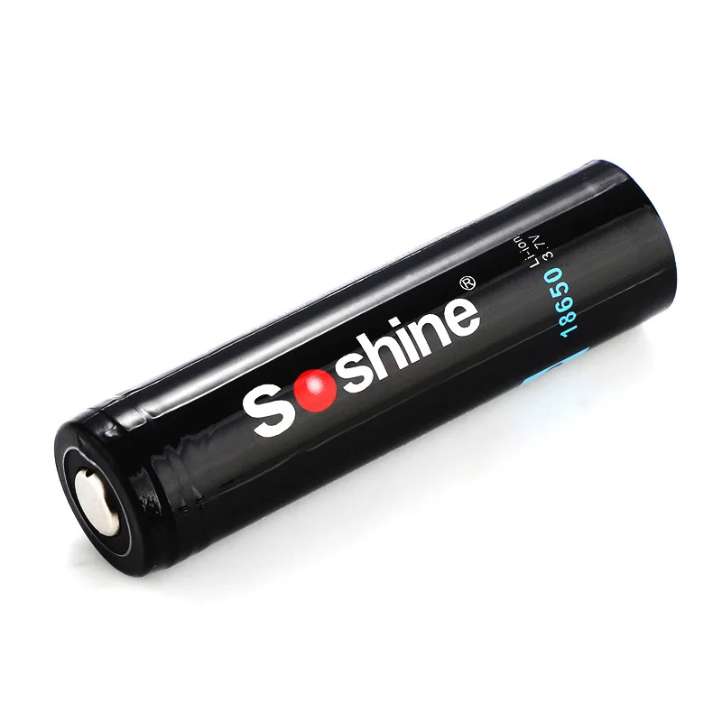 

4 шт. Soshine 3,7 V 3600mAh 18650 литий-ионный аккумулятор Перезаряжаемые Батарея с щит защиты печатной платы для Светодиодный фонарики Налобные