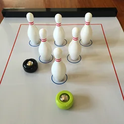 Mini Puzzle Sport Bowling Toy Indoor and Outdoor Entertainment Parent-child Game Game on The Table Party Gift Bowling