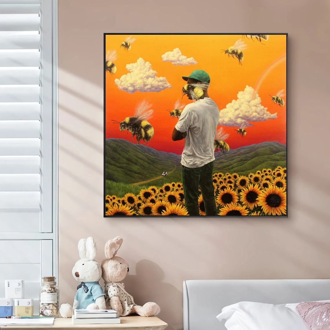 

Tyler, the Creator Music Album Canvas Poster Hip Hop Rapper Pop Music Star Wall Painting Art Decoration (No Frame)