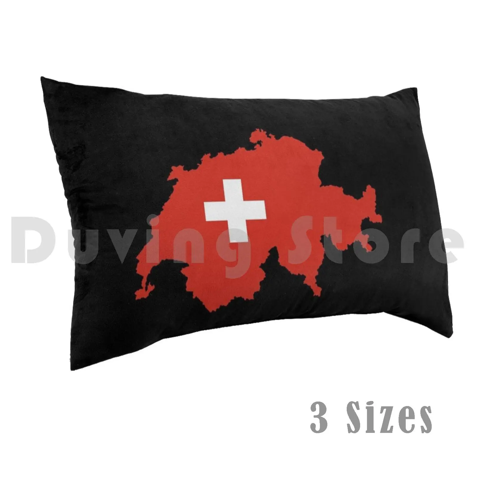 SwissPillow case Flag Map Map Schweizerische Eidgenossenschaft Swiss Confederazione Svizzera